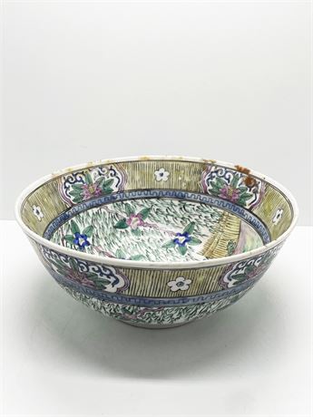 Hand Painted Japanese Porcelain Bowl