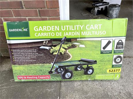 Gardenline Garden Utility Cart