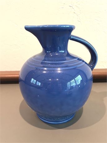 Fiestaware Blue Pitcher