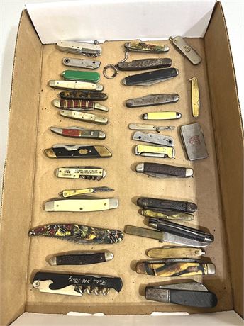 Vintage Pocket Knife Collection Lot 1