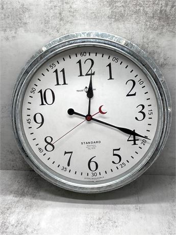 Sterling and Noble No. 9 Wall Clock