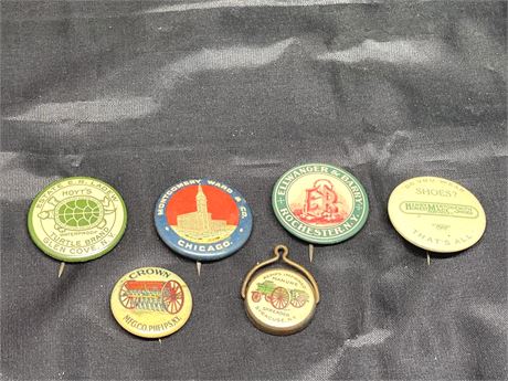 Large Lot of Advertising Pins
