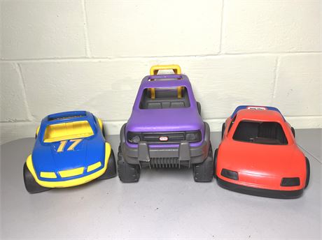 Vintage Little Tikes and Tonka Cars and Truck