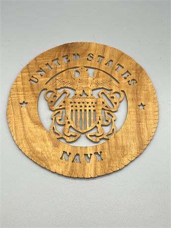 U.S. Navy Wall Carving