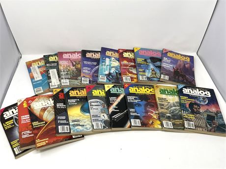 Analog "Science Fiction/Science Fact" Lot 1