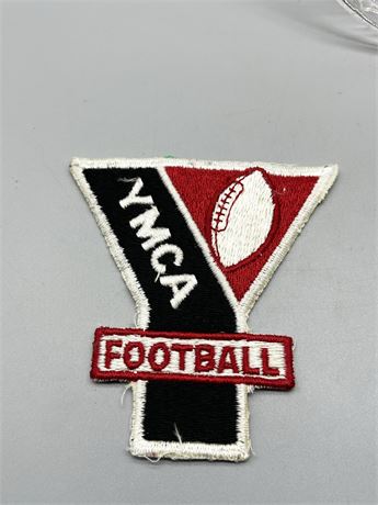Vintage YMCA Football Patch