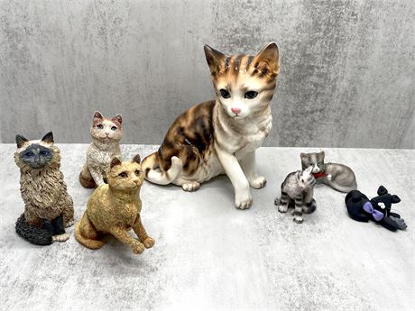 Decorative Cat Figurines
