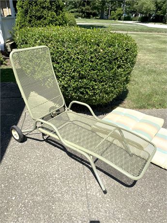 Metal Chaise Outdoor Lounge Chair