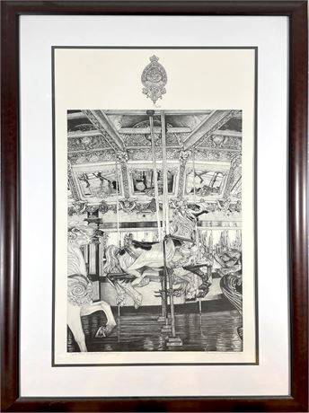 Howard Lieberman "Reflections of Yesterday's Journey" Lithograph