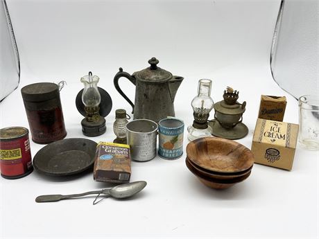 Oil Lamps, Advertising and More
