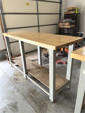 6 Ft. Solid Wood Work Table