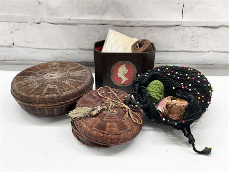 Sewing Baskets and More