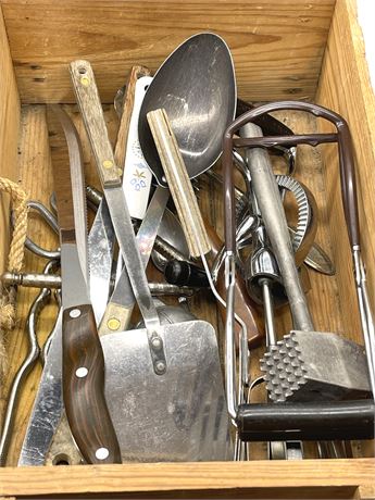 Box of Kitchen Tools