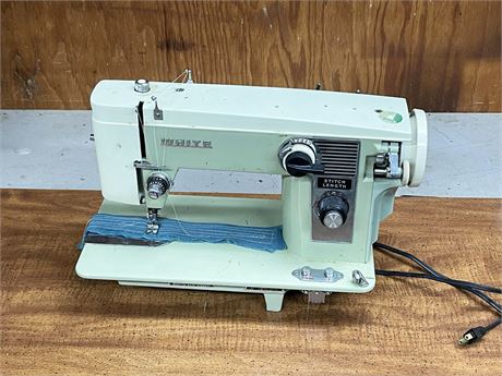 White Japanese Sewing Machine