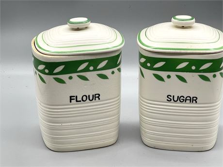 Handpainted Canisters
