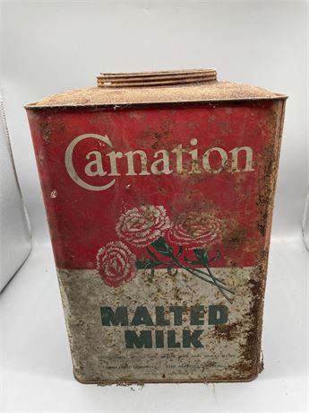 Carnation Malted Milk Can