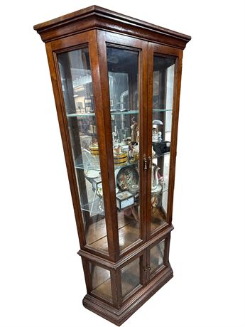 Lighted Curio Cabinet