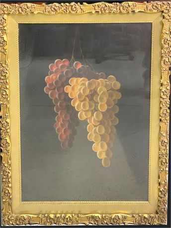 Grape Still Life Oil Painting