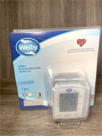Welby Wrist Blood Pressure Monitor