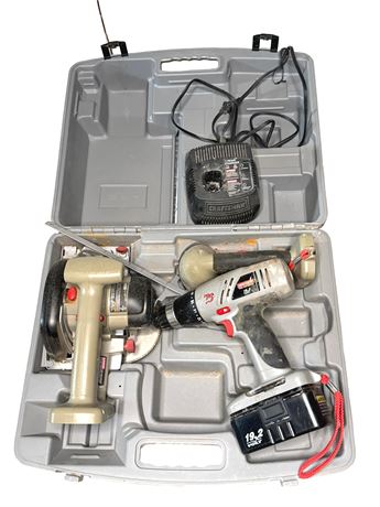 Craftsman Drill and Power Saw