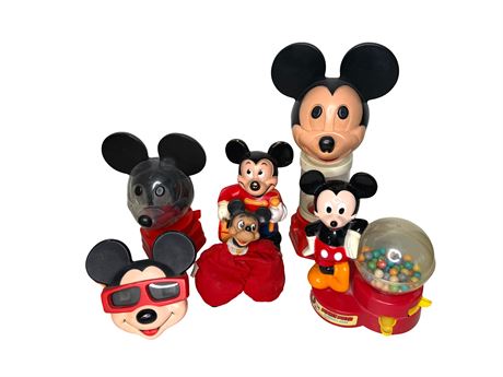 Vintage Mickey Mouse Collectibles Lot 2