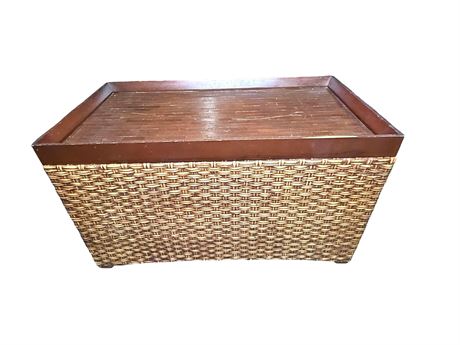 Wicker Trunk Coffee Table