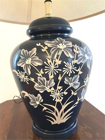 Hand Painted Ceramic Table Lamp