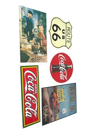 Metal Advertising Decorative Signs