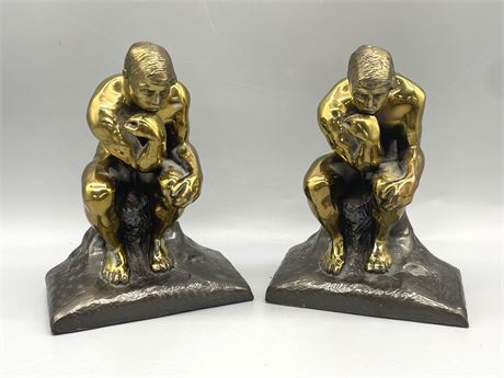 Thinking Man Bookends