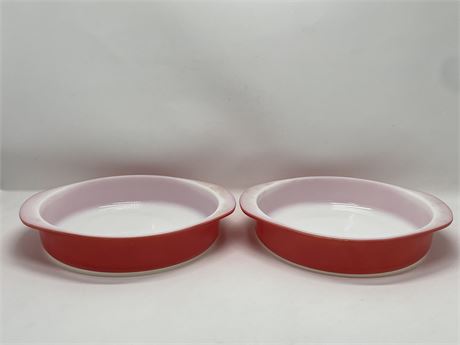 Two (2) Pyrex Casserole Dishes