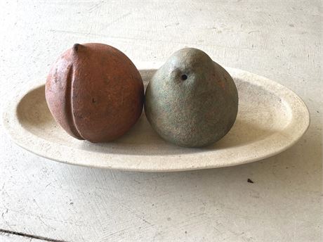 Large Ceramic/Terra Cotta Fruit Display