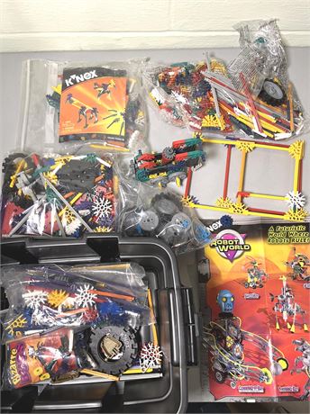 Large Lot of Assorted K'NEX