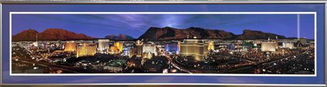 Jim Kegley Las Vegas Skyline Sunrise Lithograph