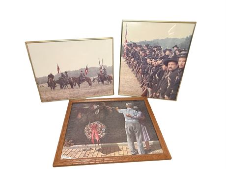 Civil War Reenactment and Veteran Memorial Framed Prints