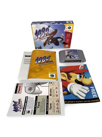 1080 Snowboarding (Nintendo 64, 1998) Box Manual Complete CIB