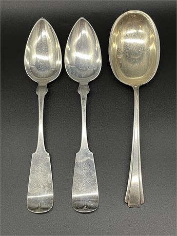 Sterling Silver Serving Spoons