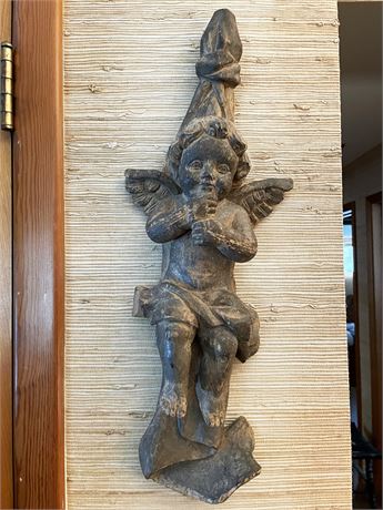 Carved Wood Angel