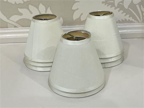 Eight Mini Lamp Shades