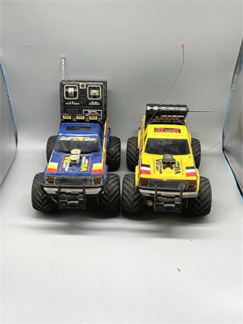 Pair of Remote Control Trucks