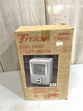 Titan Dual Heat Utility Heater