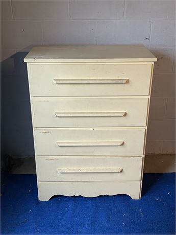 Painted Four (4) Drawer Dresser