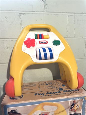 Vintage Little Tikes Baby Walker