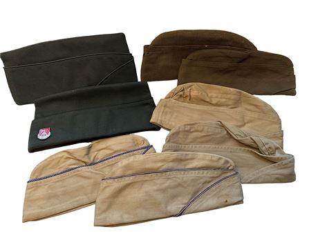 Military Hat Lot