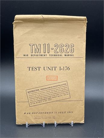 War Department TM11-2626