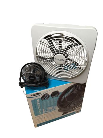 Electric Fans (3 total)