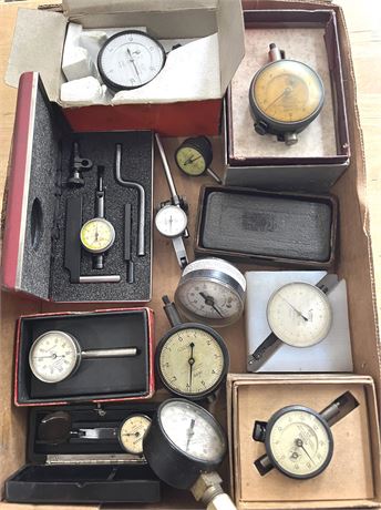 Large Dial Indicator Lot