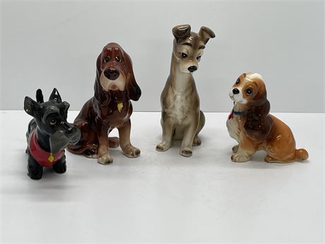 Lady and a Tramp Figurines