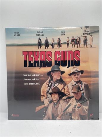 SEALED Texas Guns Laser Disc