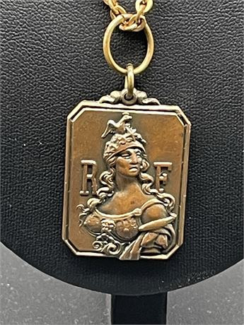 French Army Band Medallion