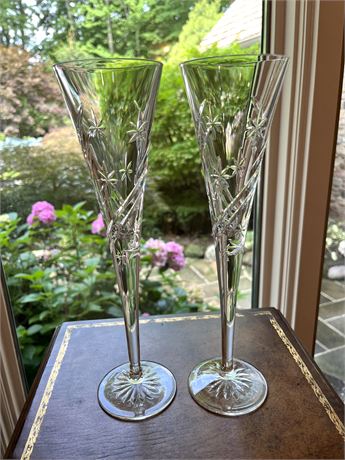 Waterford Crystal Champagne Flutes